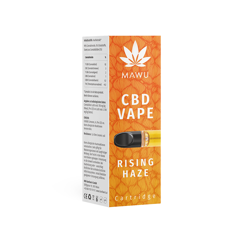 CBD Vape Rising Haze Kartusche 1ml
