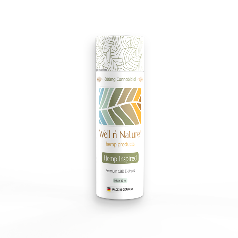 CBD Liquid E Zigarette Vape Hemp Inspired 600mg